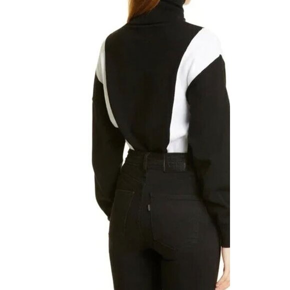 New! RTA *flawed* Isla Sweater Turtleneck Bodysuit Sweater Size XXS 2997 - Picture 3 of 14